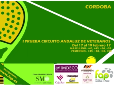El Circuito Andaluz de Veteranos de pádel se supera