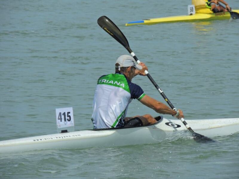 Podio para el Club Piragüismo Triana en el Campeonato de España Máster de sprint