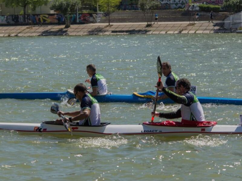 El Club Piragüismo Triana, subcampeón de Andalucía de velocidad