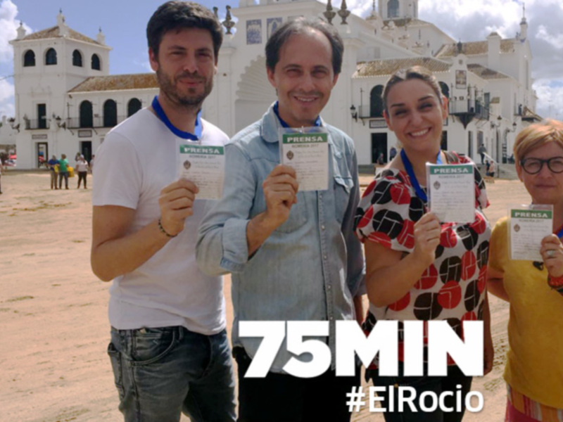 El Rocío visto por los reporteros de "75 Minutos"