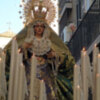 La Procesión de la “Macarenita “por el barrio de San Gil.