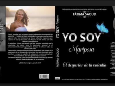 Libro YO SOY MARIPOSA, el despertar de tu valentía. Fatima Saoud , autora