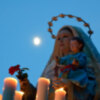 Los Ilipense acompañaron a La Virgen del Rosario de la barriada de la Paz.