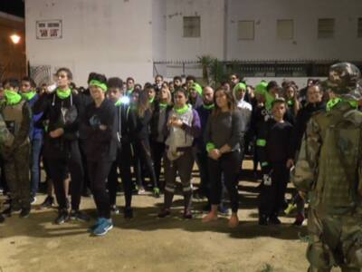 Alrededor de cuatrocientas personas participaron en la actividad de ocio alternativo el pasado sábado con 'Eventos Zombies LZD'