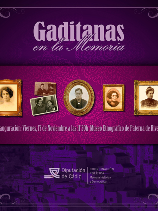 ‘Gaditanas en la memoria’, un homenaje a mujeres represaliadas que se estrenará el próximo viernes en Paterna de Rivera