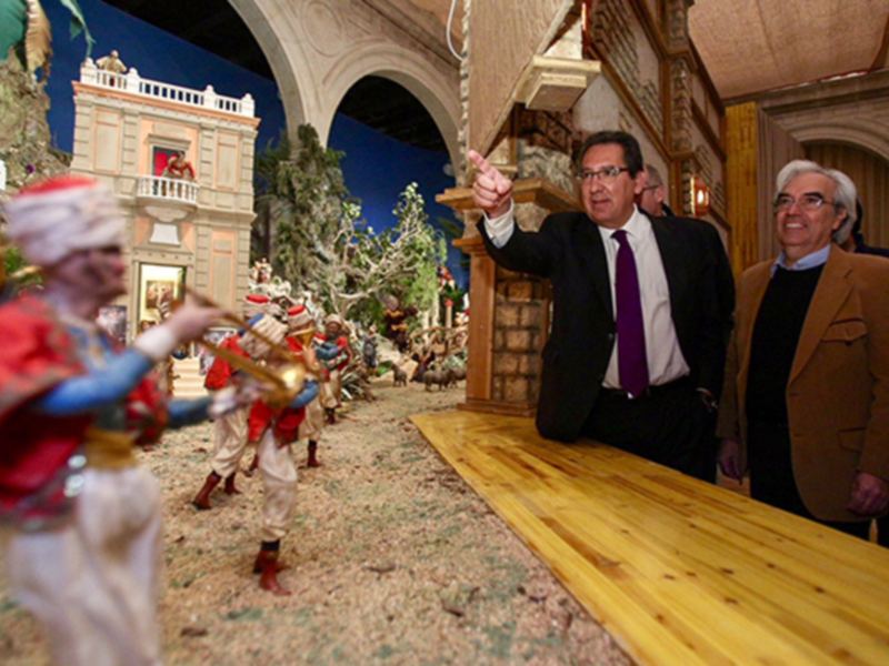El Belén Napolitano de la Fundación Cajasol y una nueva experiencia virtual se convertirán en el centro de la actividad para estas Navidades en Sevill