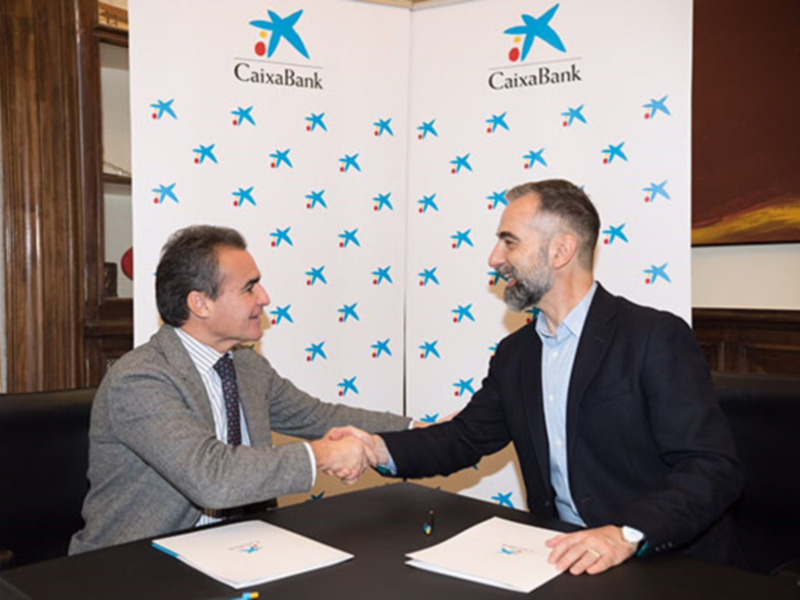 Firma convenio Caixabannk Teatro de la Maestranza