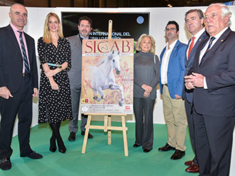Presentado oficialmente el cartel de la 28 Edición del Salón del Caballo, Sicab 2018, en Fitur