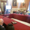 El alcalde de Sevilla D. Juan Espadas Cejas presenta a los medios de comunicación el nuevo contrato de mantenimiento de las zonas verdes y arbolado