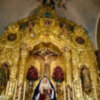 La madre de Dios  vestida de Hebrea en cuaresma.
