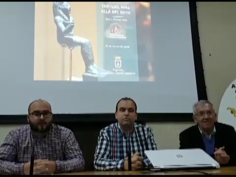 La Asociación Cultural Caepionis profundizó el sábado sobre Tartesos con una conferencia de Álvaro Gómez Peña