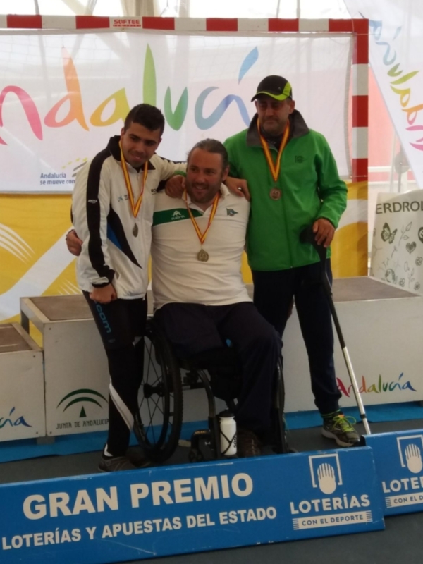 El Náutico Sevilla, podio en el Campeonato de España de invierno de piragüismo