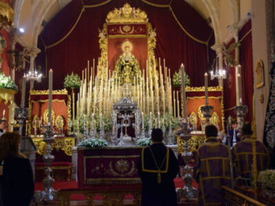 El arte de los altares de cultos de la Soledad de Alcalá del Río.