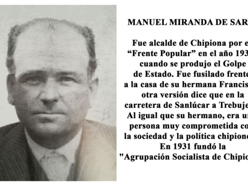 Los chipioneros en el nomenclátor de Chipiona