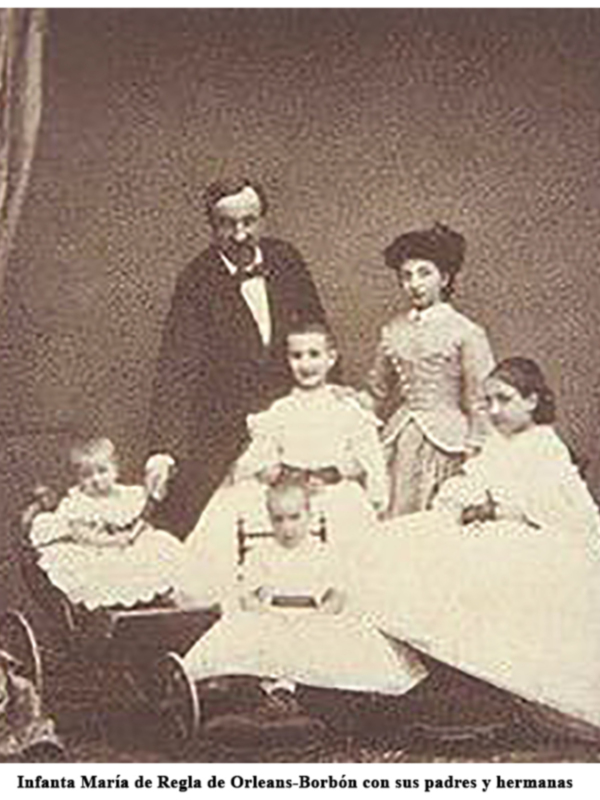 La infanta María de Regla de Orleans-Borbón