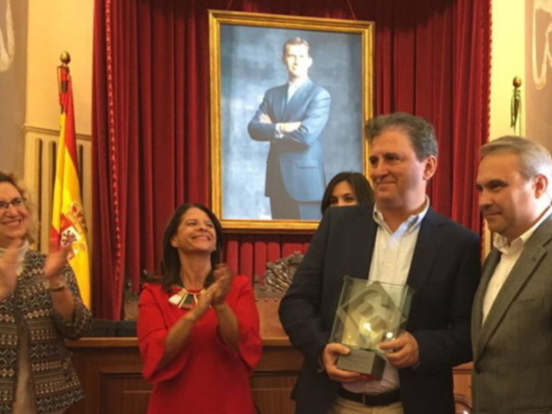 Francisco Gallardo Rodríguez presento con exito de publico y critica su novela 'Áspera seda de la muerte' premio Ciudad de Badajoz