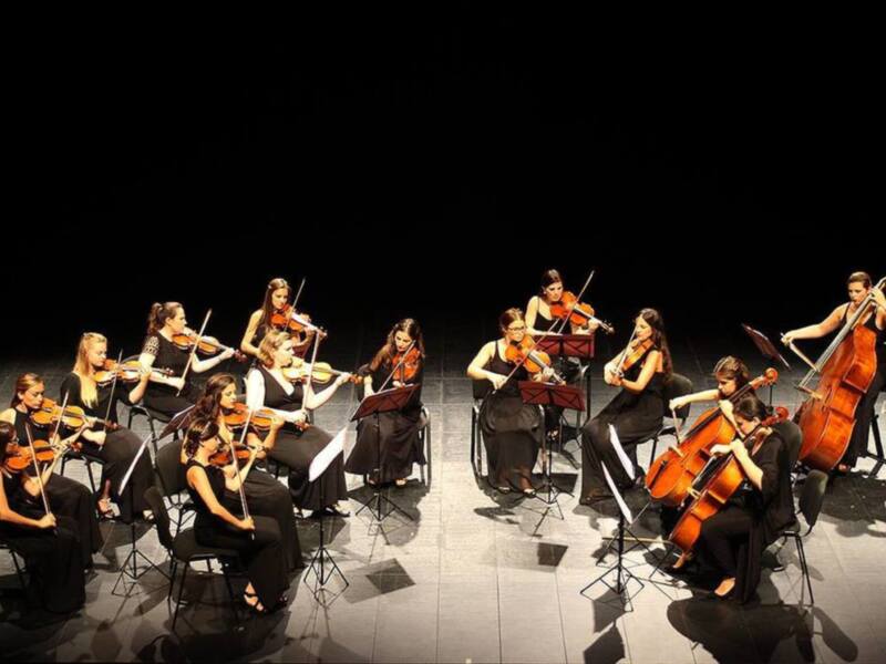La Orquesta de Cámara de Mujeres Almaclara·Inés Rosales y la escritora Eva Díaz Pérez ofrecen por última vez y como colofón a la temporada
