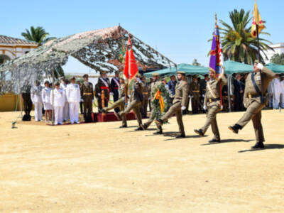 El Acuartelamiento de Pineda de Sevilla, celebró los actos de la Patrona de la Sanidad Militar.