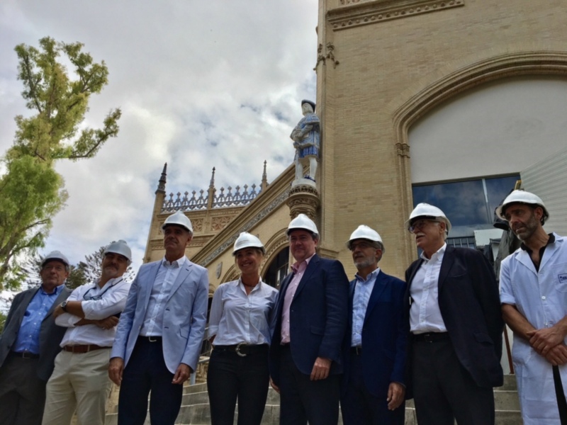 El Ayuntamiento concluye la restauración de las fachadas y cerámicas del Pabellón Real tras una inversión de 1,1 millones