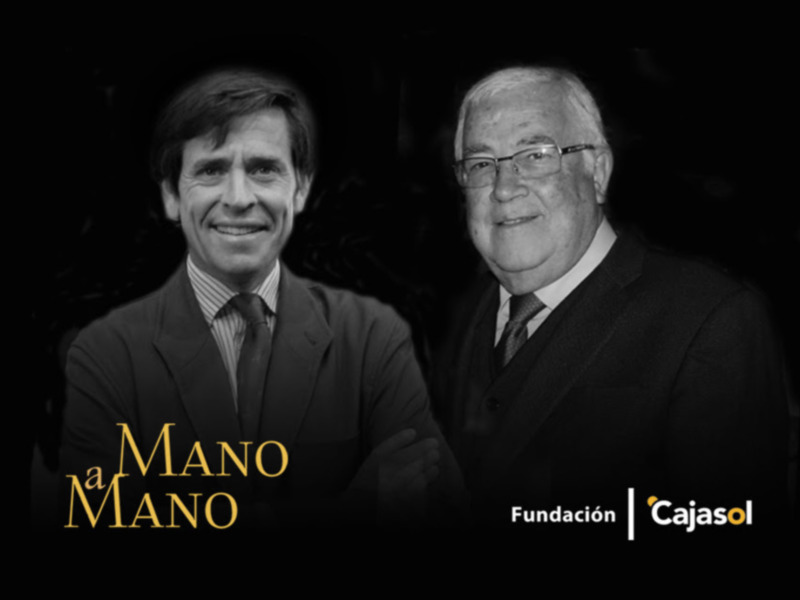 Eduardo Dávila Miura y Abel Moreno, mano a mano el 9 de octubre en la Fundación Cajasol