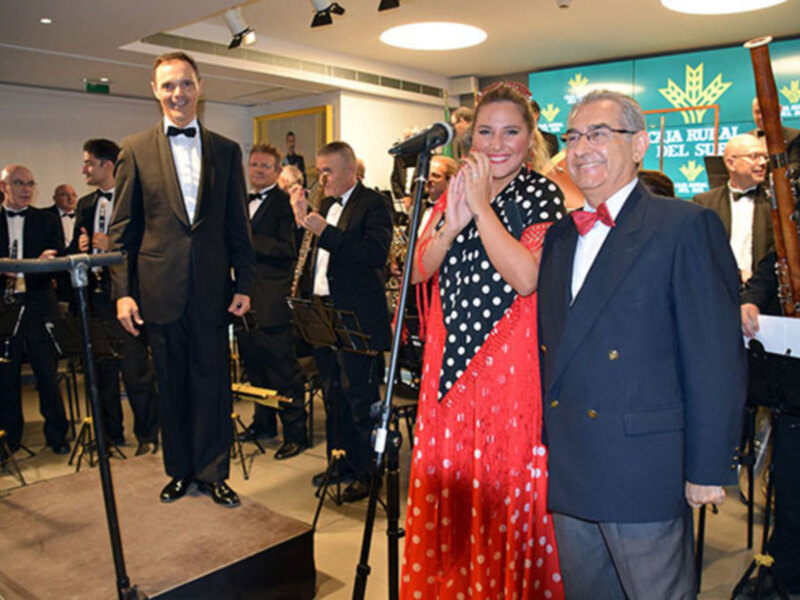 Presentó el concierto el crítico taurino, José Luis López  Marín.