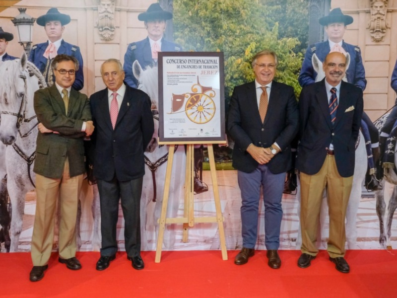 Presentación en Sicab del cartel del CIAT Jerez Ciudad Europea del Caballo.