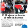 Cruz Roja Española acompaña a votar a personas con problemas de movilidad en las próximas elecciones
