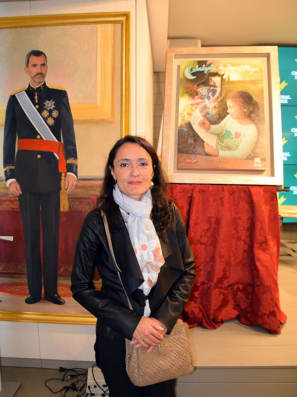Maravilloso cartel de Isabel Sola en sintonía con los Reyes magos de la Ciudad Hispalense.