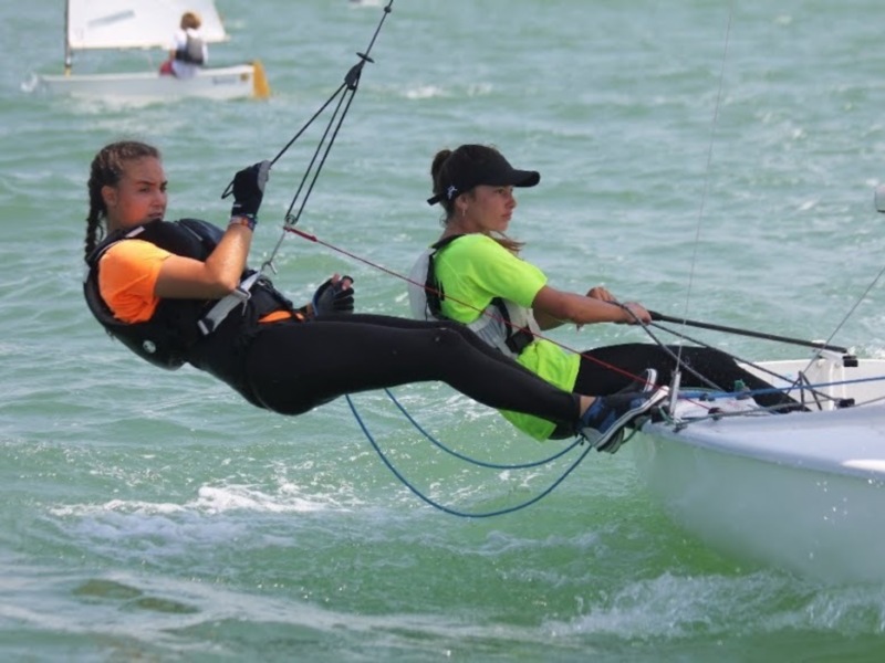 Podio para el Náutico Sevilla en el Campeonato de Andalucía de la clase 420