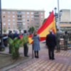 Tradicional acto de izado de bandera en el Cuartel  General de la Fuerza Terretre.