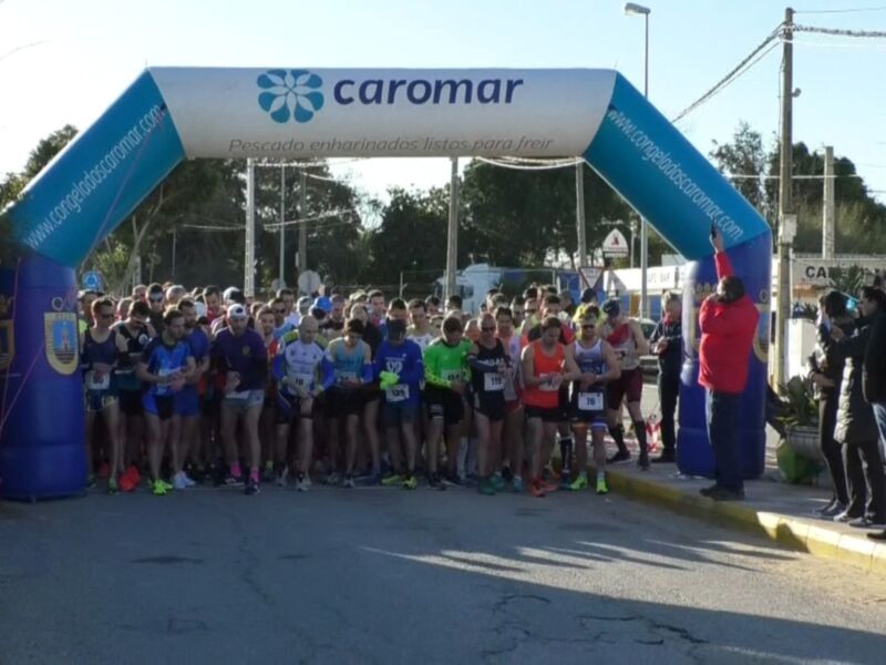 El sub 23 chipionero Fran Caraballo se impone en una Carrera de La Reyerta que reunió a dos centenares de participantes