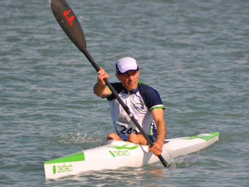 El Club Piragüismo Triana, podio en el Andaluz de piragua cross