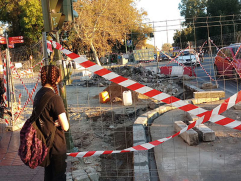 Obras y daños colaterales.