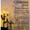 El distrito Macarena realizará el pregón de cuaresma el día 14 de marzo de2019, a cargo de Francisco Luis Ávila Lobo.