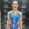 Elena Moreno La O se clasifica para el Campeonato de España de gimnasia rítmica individual tras lograr un tercer puesto en el andaluz