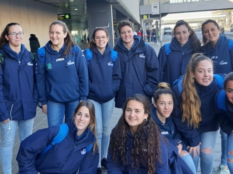 Las nazarenas se dejan ir ante el Santa Eulalia barcelonés
