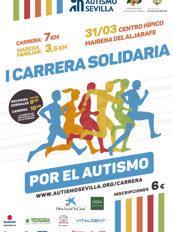 Más de 500 inscritos en la la I Carrera Solidaria por el Autismo, pistoletazo de salida a los actos de celebración del Día Mundial