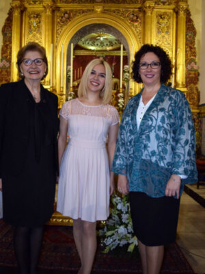 Reyes Calvillo López, pronunció el Pregón Íntimo en su sexagésima segunda edición.