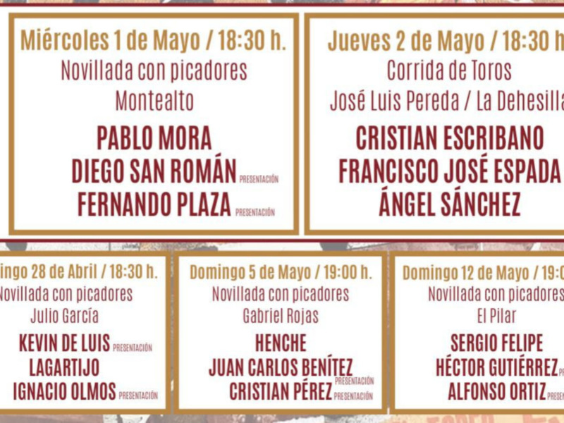 Cerrados los festejos previos a San Isidro