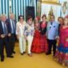 La compañía del grupo Ofelia Nieto en la Feria de Sevilla.