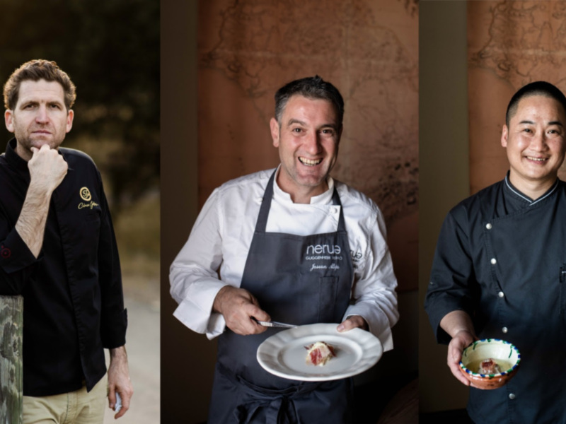 Cinco Jotas organiza una experiencia culinaria  a seis manos en pleno auge de su proceso  de internacionalización