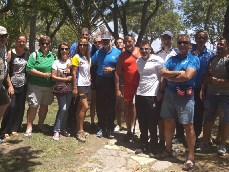 El Club Piragüismo Triana, tetracampeón de Andalucía de media maratón