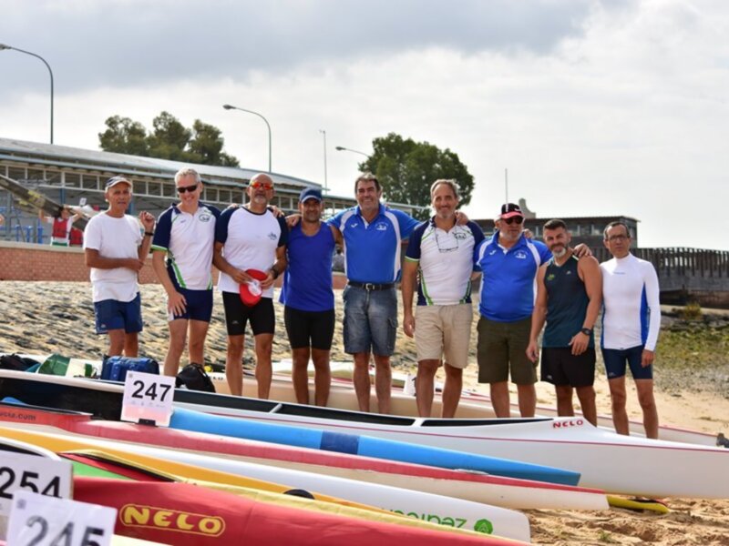 El Club Piragüismo Triana, podio en el Andaluz de ríos y travesías