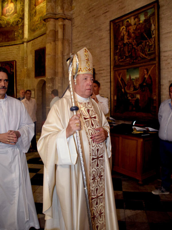 Misa en la Parroquia de Santa Ana por el V centenario  de la circunnavegación de Eduardo de Magallanes.
