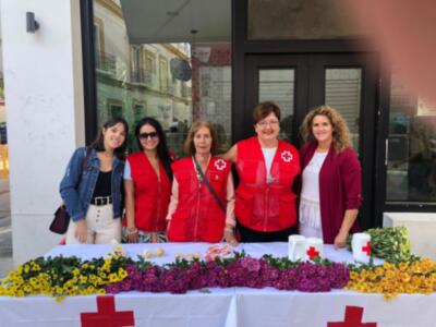 Cruz Roja de Chipiona celebra el día de la banderita este año destinado a evitar la soledad de los mayores de 65 años