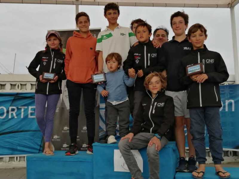Triple podio para la flota del Club Náutico Sevilla en el Provincial de Sevilla y Cádiz de la clase Optimist