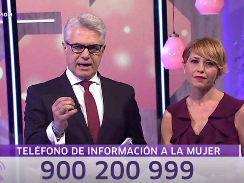 El especial "No estás sola" de Canal Sur duplica las llamadas al teléfono de la Mujer