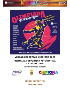 Arranca en Chipiona la Olimpiada Alternativa que garantiza una amplia oferta deportiva durante el verano