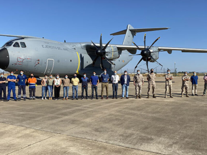 Se consigue así el objetivo final de capacitación de esta unidad para realizar el mantenimiento sobre esta flota de aeronaves.