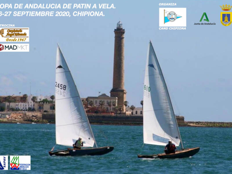 Las aguas de Chipiona acogen el próximo fin de semana un Campeonato de Patín a Vela organizado por el CAND y la Federación Andaluza de Vela 